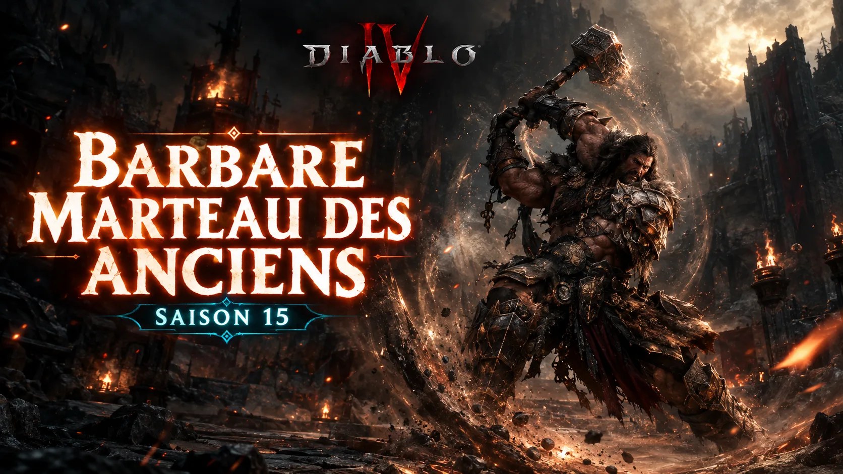 S-TIER | BUILD BARBARE Marteau des Anciens critique permanent | SAISON 15