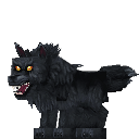 Loup Noir (Black Wolf) - Créature Hytale